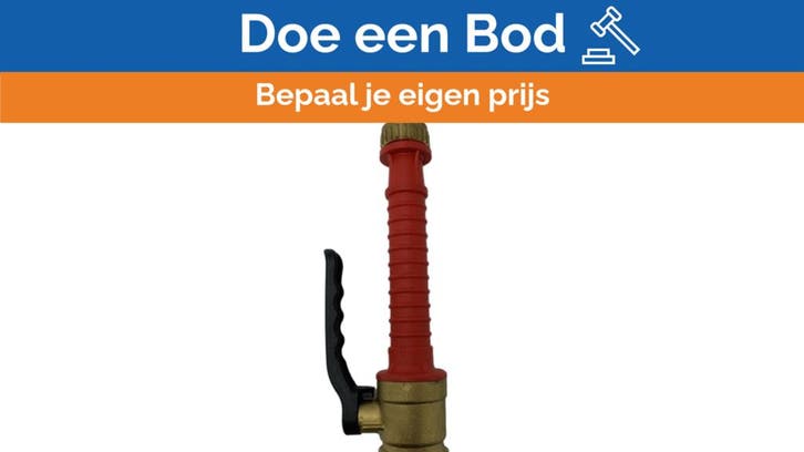 Bieden: Lancia UNI 25 Marine Fire Hose Nozzle with RUBIN.3, Watersport en Boten, Bootonderdelen, Ophalen of Verzenden