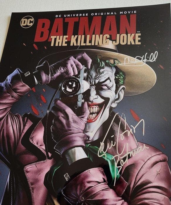 Batman: The Killing Joke - Signed 16x20 Photo - Mark Hamill, Boeken, Strips | Comics