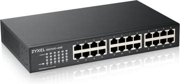 Zyxel 24-Poorts Switch | 34% korting | Retour deal, Computers en Software, Verzenden, Gebruikt