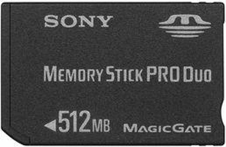Sony Memory Stick Pro Duo 512MB MagicGate Zwart/Blauw/Wit, Consoles de jeu & Jeux vidéo, Consoles de jeu | Sony PSP, Enlèvement ou Envoi