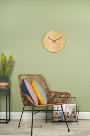 Karlsson Glass Wandklok M Ø 40 cm, Maison & Meubles, Accessoires pour la Maison | Horloges, Verzenden