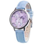 Fako - Kinderhorloge - Eenhoorn - Unicorn - Blauw, Verzenden, Nieuw
