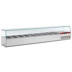 Gekoelde structuur GN 9x1/4, met rechte ruit, Verzenden, Nieuw in verpakking, Koelen en Vriezen