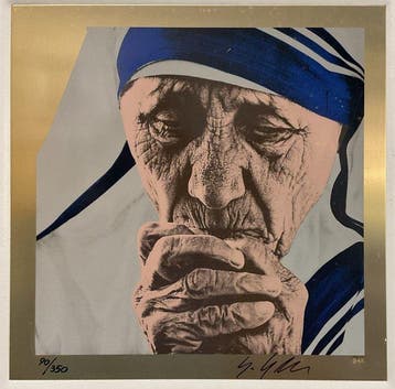 Incisione Arte - Giuliano Grittini - Madre Teresa – Sono