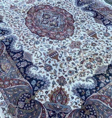 Tabriz - Gereinigd - Tapijt - 350 cm - 247 cm, Nieuw