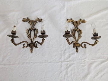 Applique murale (2) - Bronze, Antiquités & Art