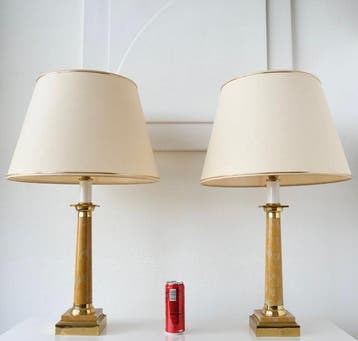 Kullmann Lampen - Tafellamp (2) - Prachtige set chique