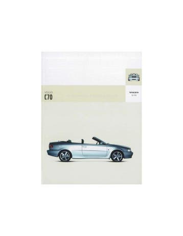2004 VOLVO C70 CABRIOLET BROCHURE NEDERLANDS, Nieuw