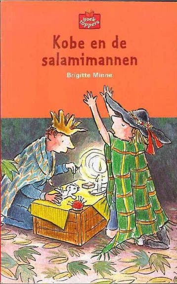 Kobe en de salamimannen / Boektoppers / 5/6 2001, Verzenden, Brigitte Minne