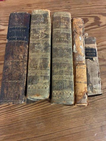 Reberendro padre QUESNEL - Varios - 1724-1826, Antiek en Kunst, Antiek | Boeken en Manuscripten