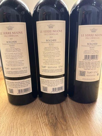 2021 , 2022 & 2023 Le Serre Nuove dellOrnellaia - Bolgheri