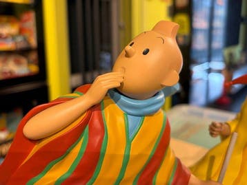 Statuette Moulinsart 45952 - Rencontres - Resin - Tintin -, Nieuw