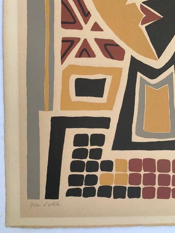 Leon Ghiscia (1903-1991) - Composizione, Antiquités & Art
