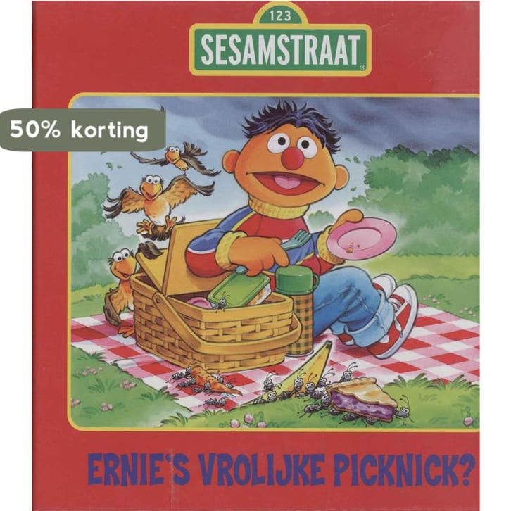 Ernies vrolijke picknick? / Sesamstraat 9789086511488, Livres, Livres pour enfants | 4 ans et plus, Envoi
