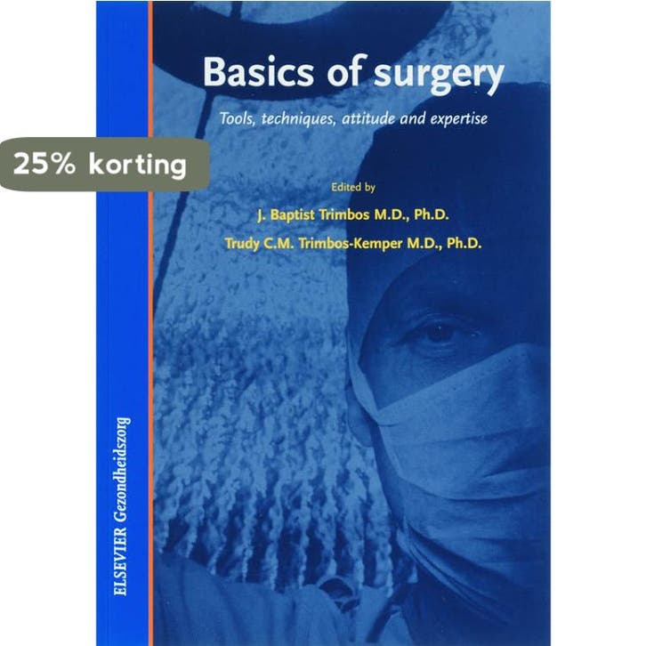 Basics of surgery 9789035228702, Livres, Science, Envoi