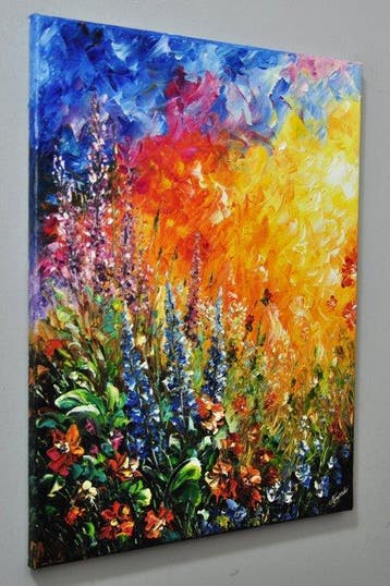 Olga Nowak (1956) - Floral beauty