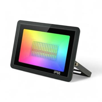 Smart Floodlight 30W | RGBCW | IP66 | Outdoor | App & Spraak, Verzenden, Nieuw