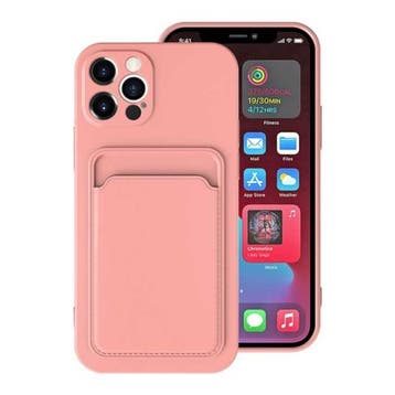 iPhone SE (2020) Kaarthouder Hoesje - Wallet Card Slot Cover, Verzenden, Nieuw