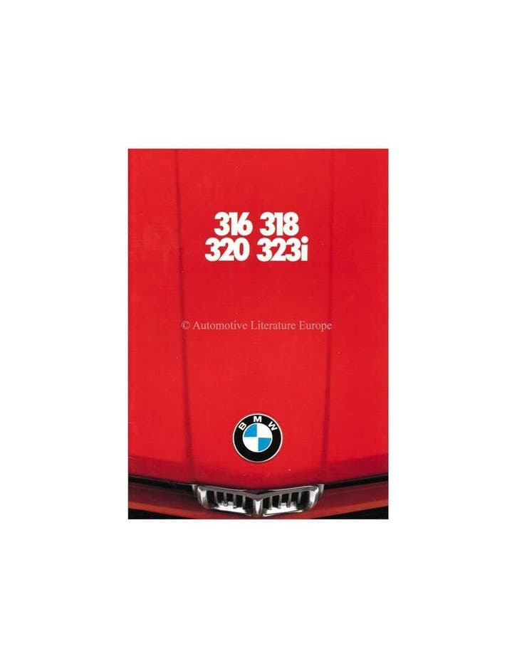 1980 BMW 3 SERIE BROCHURE NEDERLANDS, Boeken, Auto's | Folders en Tijdschriften