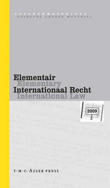 Elementair Internationaal Recht 2009, Boeken, Verzenden, Nieuw