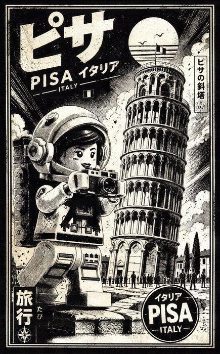 Æ (XX-XXI) - Set of 2 – LEGO Space Series: Roma & Pisa –, Enfants & Bébés, Jouets | Duplo & Lego