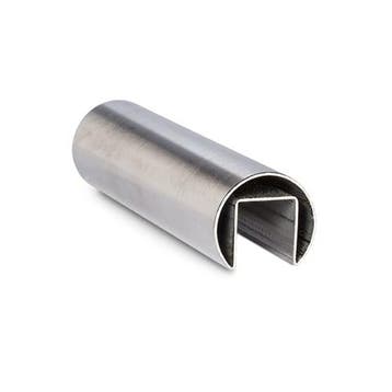 Balustrade handrail rond RVS diameter 42.4mm-5000 mm-Voor bu, Verzenden, Nieuw