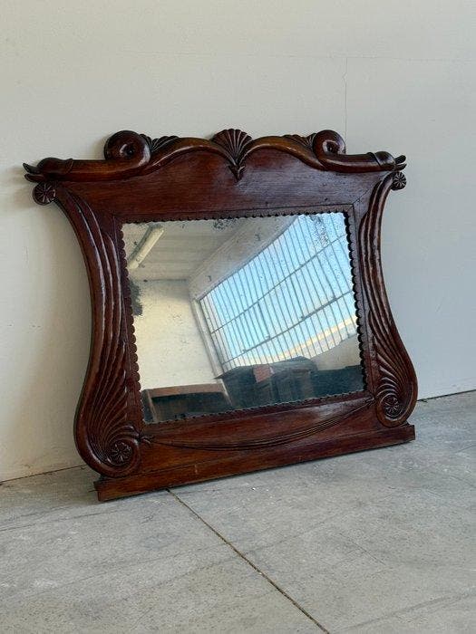 Spiegel - Hout, Antiek en Kunst, Antiek | Overige Antiek