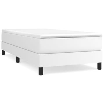 Bedframe wit 90x190 | Tweede kansje | OP = OP, Huis en Inrichting, Overige materialen, 90 cm, Eenpersoons, Verzenden