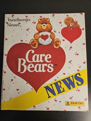 Panini Care Bears News (1987) / Troetelbeertjes - 1 Empty, Nieuw