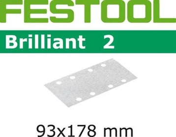 Festool Schuurstroken STF 93x178 P120 Brilliant 2 - 100 stuk, Verzenden