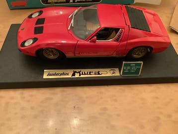 Anson 1:18 - Voiture miniature - Lamborghini Miura, Nieuw