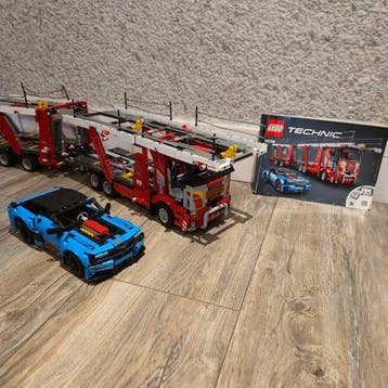 Lego Set - 42098 - Technic - Car Transporter – Complete Set, Nieuw
