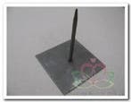 Metaalstaander Metalen pin standaard Solid Zwart ca. 13 cm, Nieuw