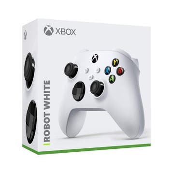 Microsoft Xbox Series X & S Controller Robot White in Doo..., Ophalen of Verzenden, Zo goed als nieuw