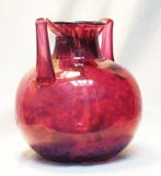 Daum Nancy - Vaas - Glaspasta - Amphora vaas, Antiek en Kunst