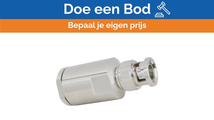 Bieden: SSB Electronic BNC-Male Clamp Connector for Ecoflex, Sports nautiques & Bateaux, Instruments de navigation & Électronique maritime