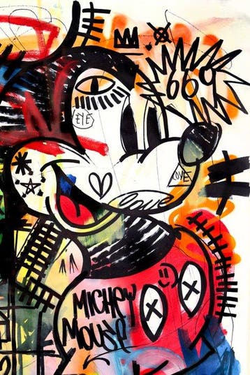 LACRISS (1990) - LEGEND UNIQUE MICKEY MOUSE - GEOMETRIC