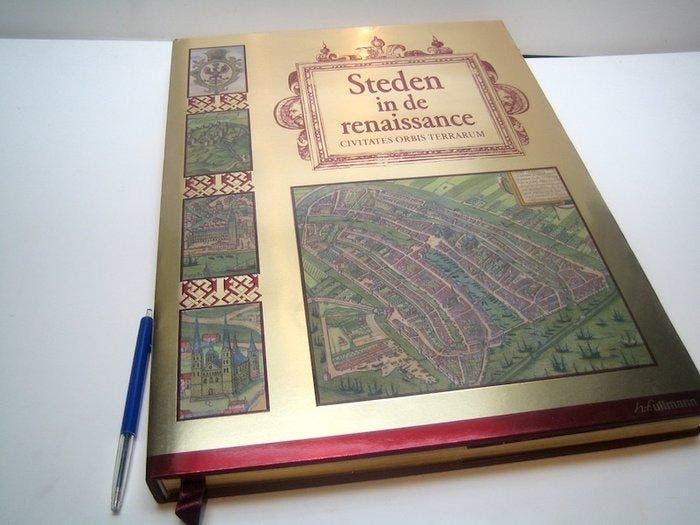 Europa - Europese steden; Georg Braun & Franz Hogenberg -, Boeken, Atlassen en Landkaarten