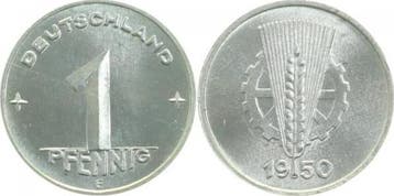 1 Pfennig Ddr 1950e, Verzenden, België