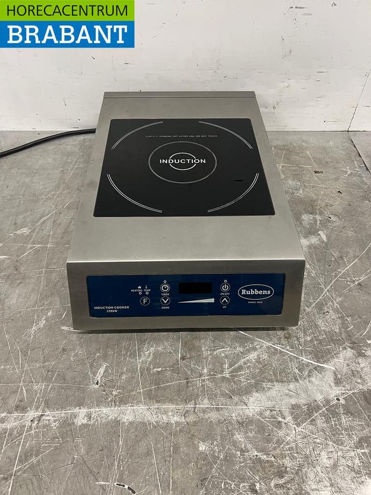 Cuisinière à induction Rubbens en acier inoxydable, plaque, Articles professionnels, Horeca | Autre, Envoi