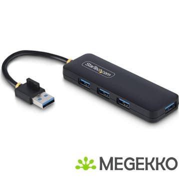 StarTech.com 4-Port USB-A Hub, 5Gbps, Bus Powered, Compacte, Informatique & Logiciels, Verzenden