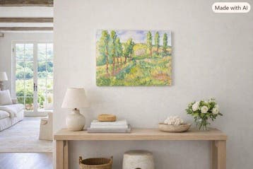 Folmer Kristens (XX) - Paysage - No reserve