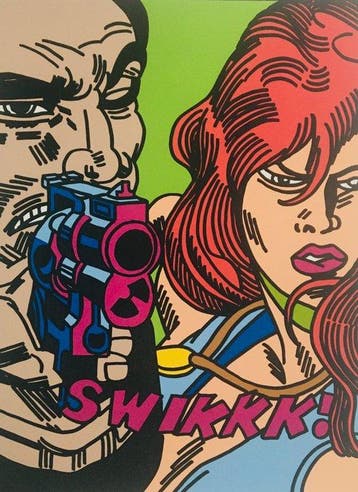 Errö (1932) - Swikkk ! - Sérigraphie originale signée, Antiquités & Art