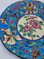 émaux de longwy - Assiette - Faïence, Antiquités & Art