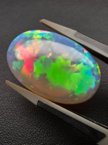 26ct Natural Opal Top Quality with 4K video Cabochon -