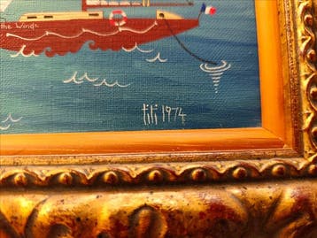 Titi Becaud Hernandez (1950) - Port de St-Tropez