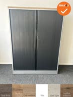 Roldeurkast - Ahrend - 160x120x45cm - Zilvergrijs met zwarte, Werkplek, Ophalen of Verzenden, Gebruikt, Kast