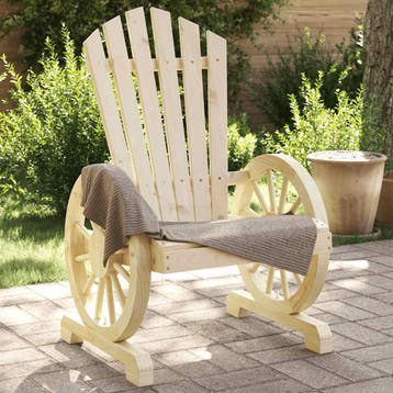 vidaXL Tuinstoelen 2 st Adirondack massief vurenhout, Jardin & Terrasse, Verzenden