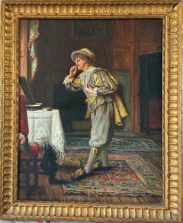 Francis Sydney Muschamp R.B.A. (1851-1929) - A young man