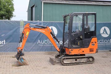 Veiling: Minigraver Hitachi ZAXIS ZX19-5A Diesel 10.6kW 2017, Ophalen